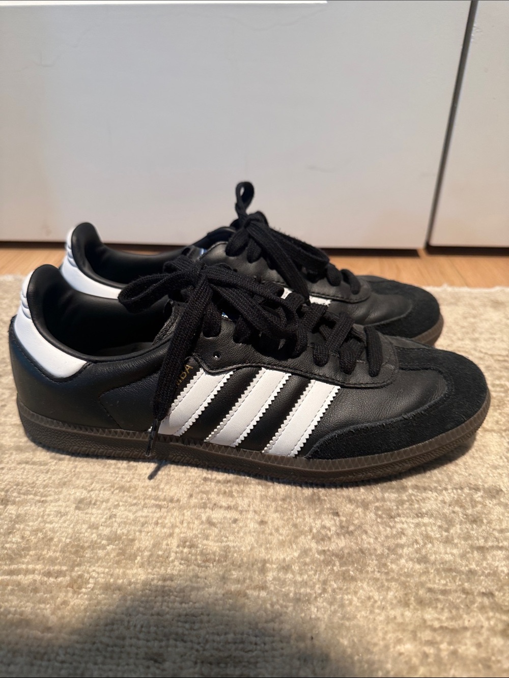 adidas Black and White Unisex Classic Sneakers